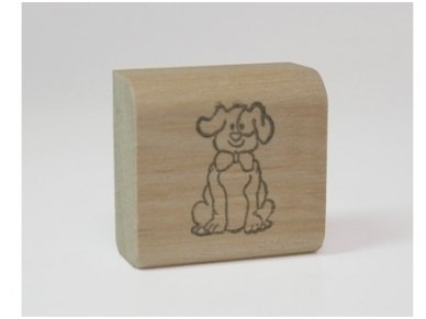 Wooden stamp "Dog"