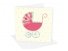 Postcard ´Pink Pram´