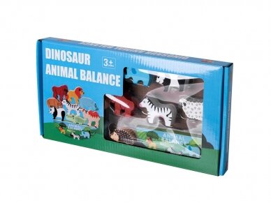 Balansavimo žaislas " Safario gyvūnai" 4