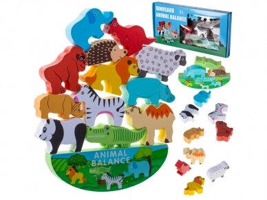 Balansavimo žaislas " Safario gyvūnai"