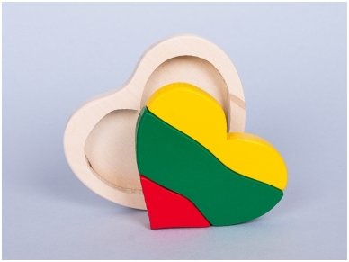 Puzzle "Lithuanian flag" 1