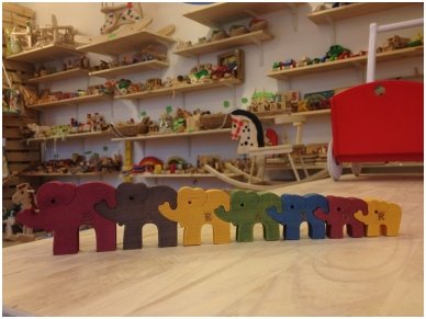 Puzzle "Seven Elephants" 7
