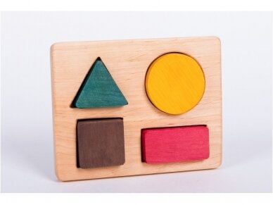 Playboard with Geometric Shapes