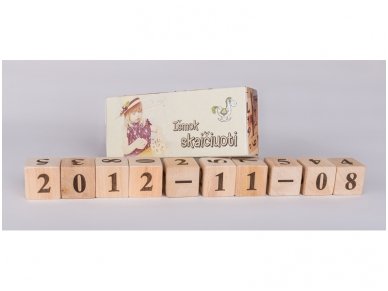 Blocks with numbers
