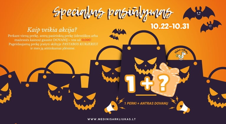 SPECIALUS PASIŪLYMAS (10.22-10.31)