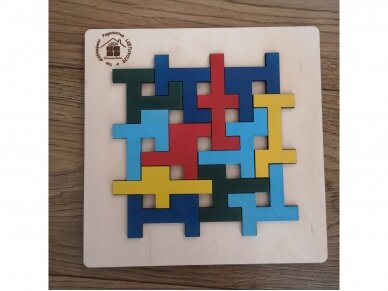 Loginis žaidimas "Tetris"