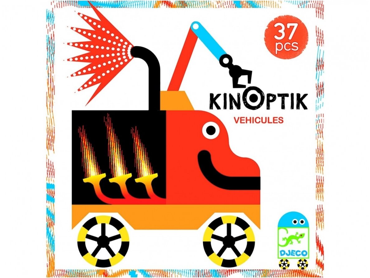 Magnetinis žaidimas "Kinoptik transportas" Magnetinis žaidimas "Kinoptik transportas"