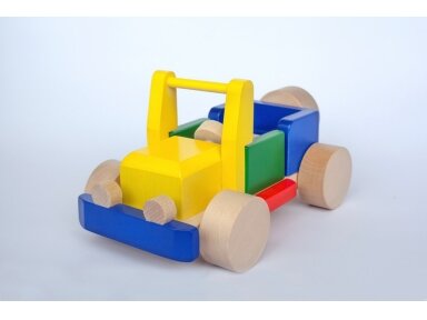Wooden jeep Wooden jeep