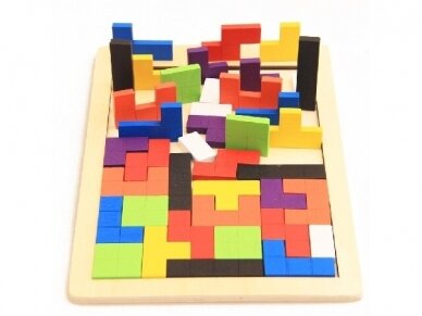 Medinė dėlionė "Tetris" 1