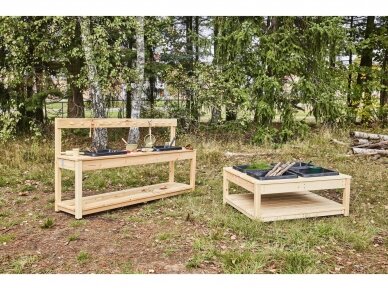 Medinė lauko virtuvėlė (3-6 m.) 3 Medinė lauko virtuvėlė (3-6 m.) 3