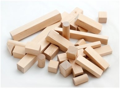 Wooden blocks set 5