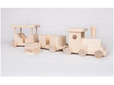 Wooden train 4