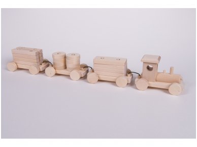 Wooden train 4