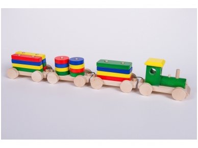 Wooden train 7