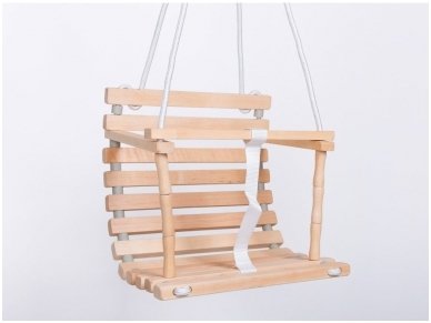 Wooden swing for baby 3