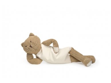 Šildantis žaislas rudasis katinas Čiobrelis 2