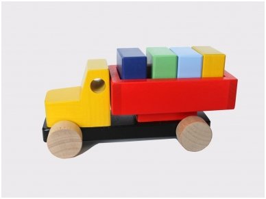 Truck with blocks 9