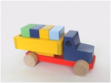 Truck with blocks 6