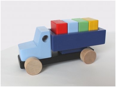 Truck with blocks 4