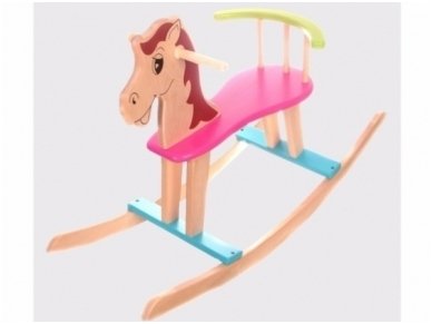 Rocking horse ''Pink'' 1