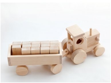 Tractor with blocks 2
