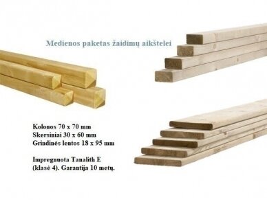VAIKŲ ŽAIDIMO AIKŠTELĖ "PATRIKAS" 9 VAIKŲ ŽAIDIMO AIKŠTELĖ "PATRIKAS" 9