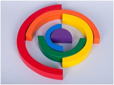Rainbow - Montessori toy 5