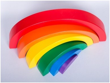 Rainbow - Montessori toy 6