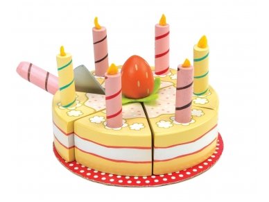 Vanilinis gimtadienio tortas