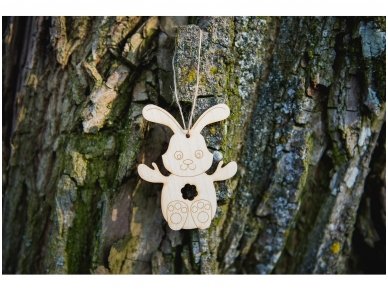 Easter bunny ornament 6