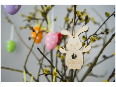 Easter bunny ornament 9