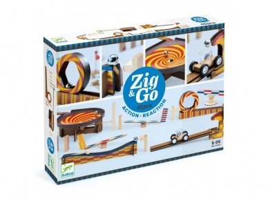 Žaidimas " Zig & Go - lenktynės" 45 vnt. 6