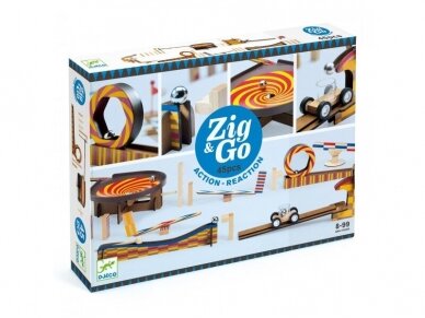 Žaidimas " Zig & Go - lenktynės" 45 vnt. 6 Žaidimas " Zig & Go - lenktynės" 45 vnt. 6