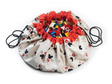 Žaidimų kilimėlis-krepšys "Mikis"