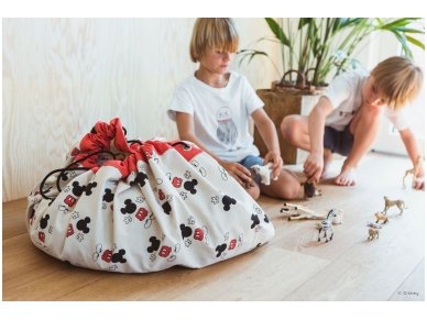 Žaidimų kilimėlis-krepšys "Mikis" 2